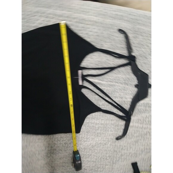 Tart Maxi Strapless Cozy Dress Black Medium Beachy Boho Sexy - Picture 8 of 9